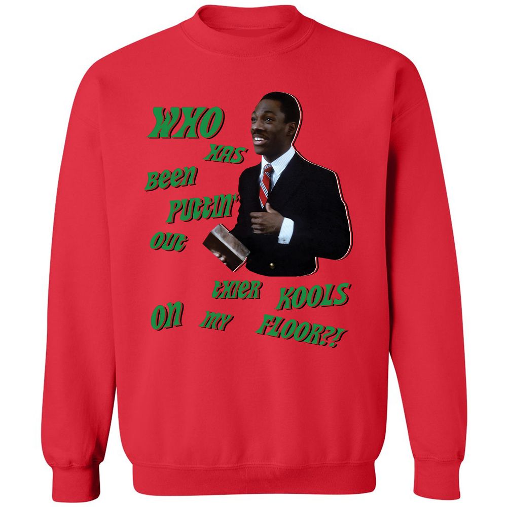 Classic Unisex Sweatshirt - L2UWRSBV - Red - 5