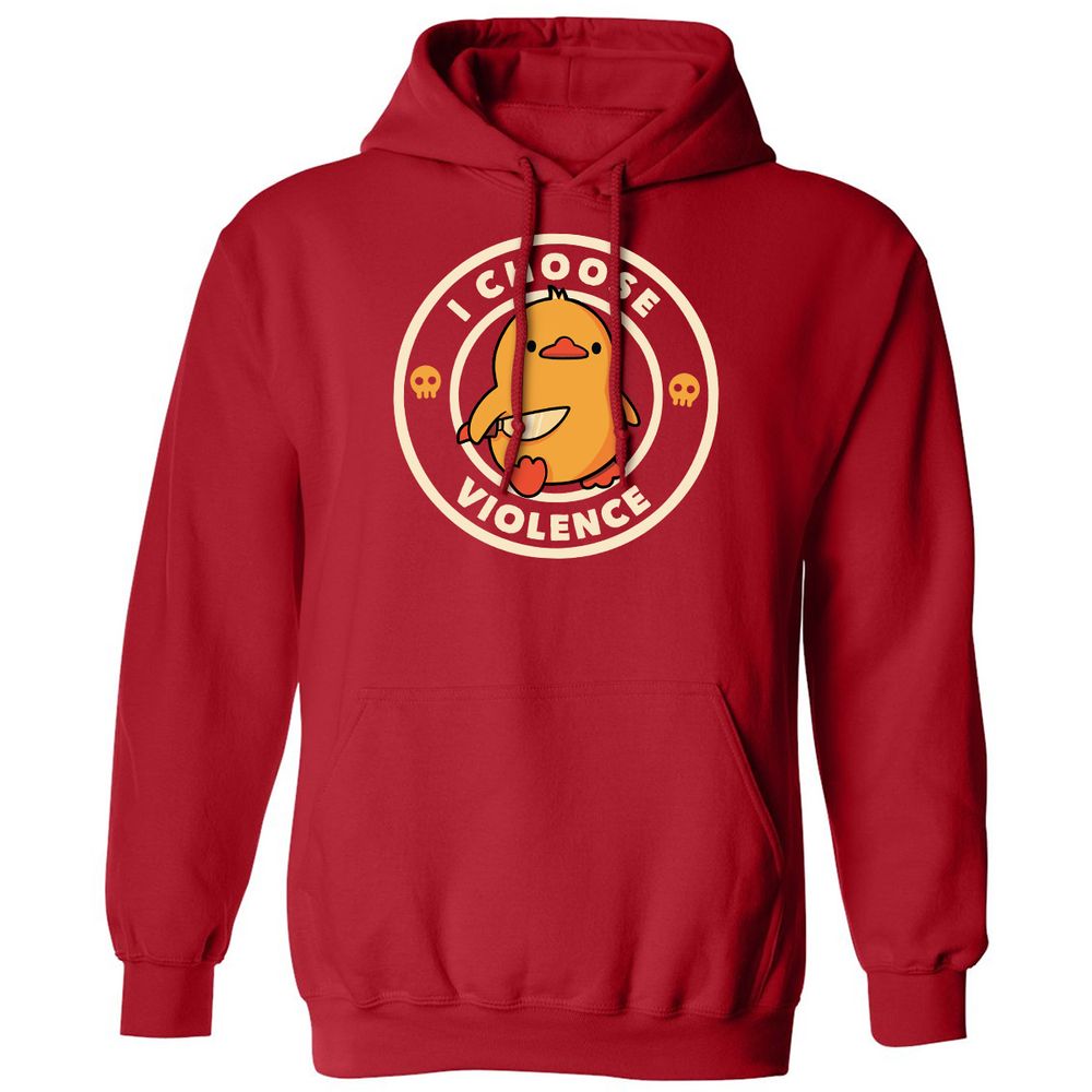 Classic Unisex Hoodie - DPQJQWSS - Red - 5