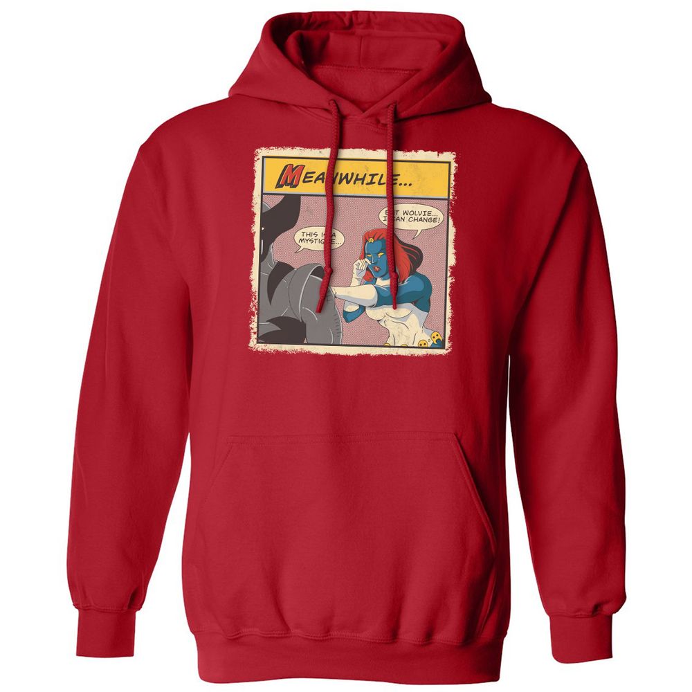 Classic Unisex Hoodie - 16VHUR6D - Red - 5