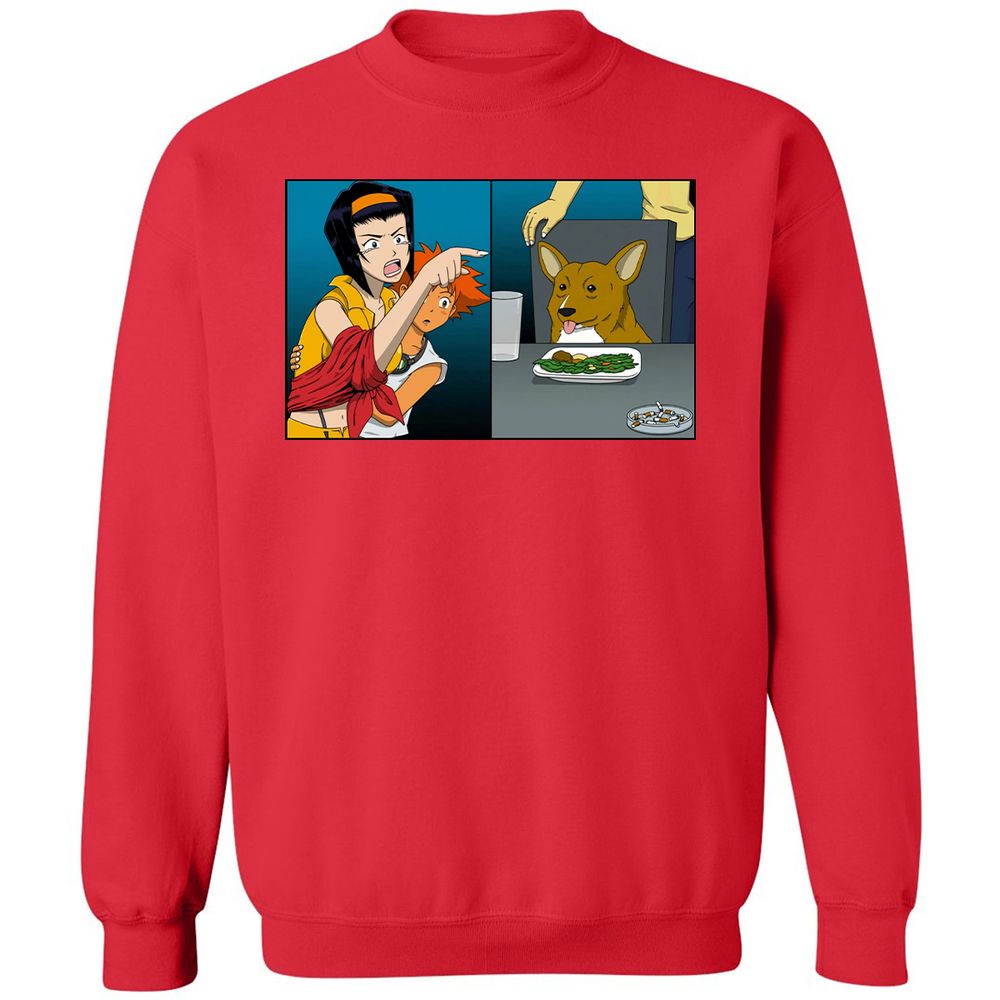 Classic Unisex Sweatshirt - TJ3LVENH - Red - 5