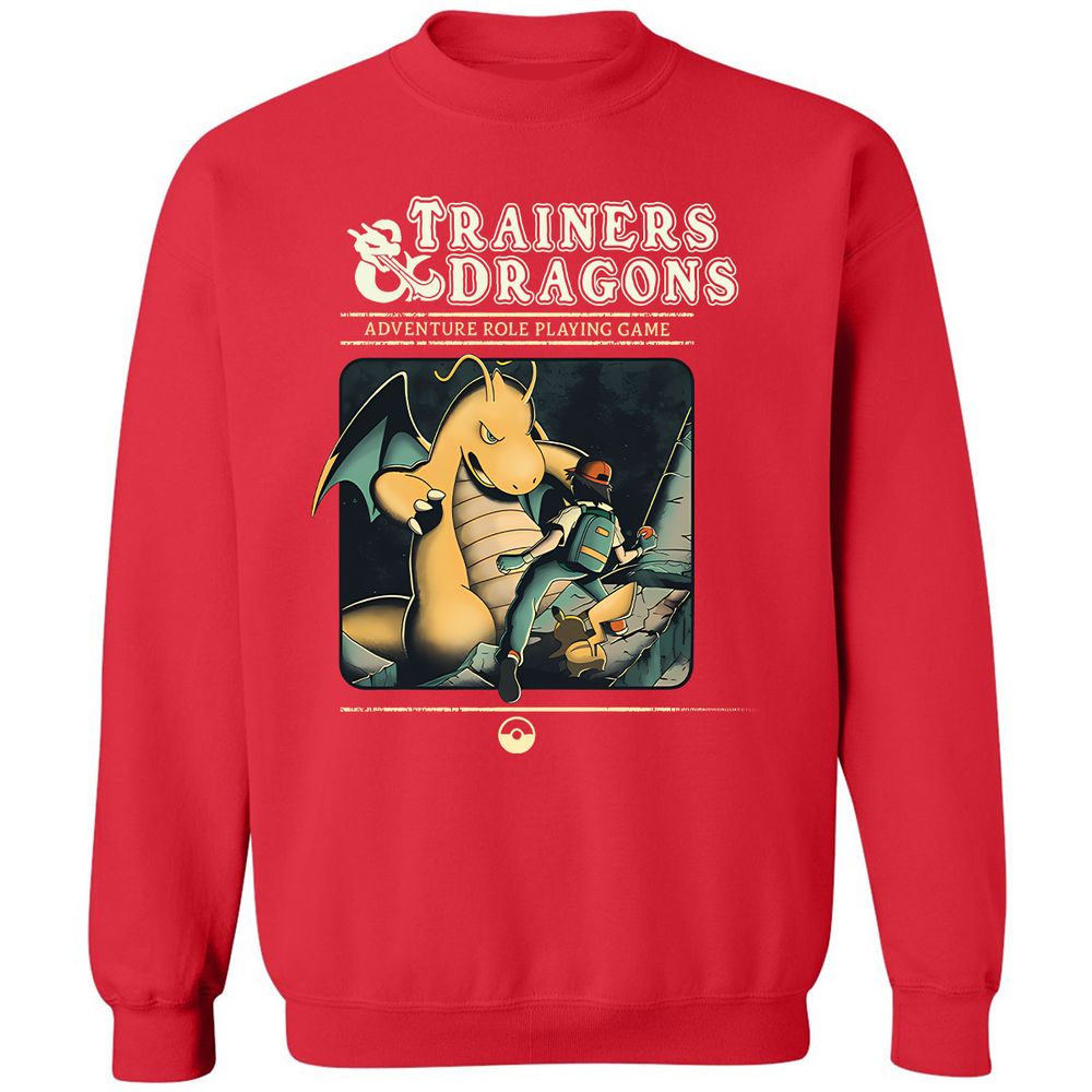 Classic Unisex Sweatshirt - GX63JJZR - Red - 5