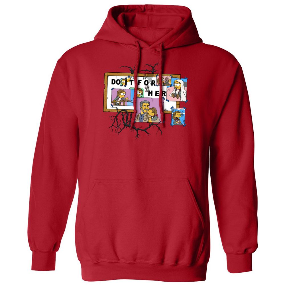 Classic Unisex Hoodie - H95C5YAE - Red - 5