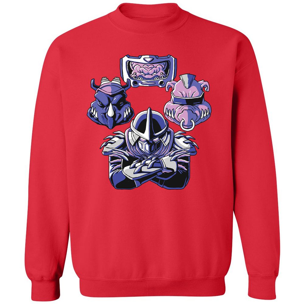 Classic Unisex Sweatshirt - VVANN4FZ - Red - 5