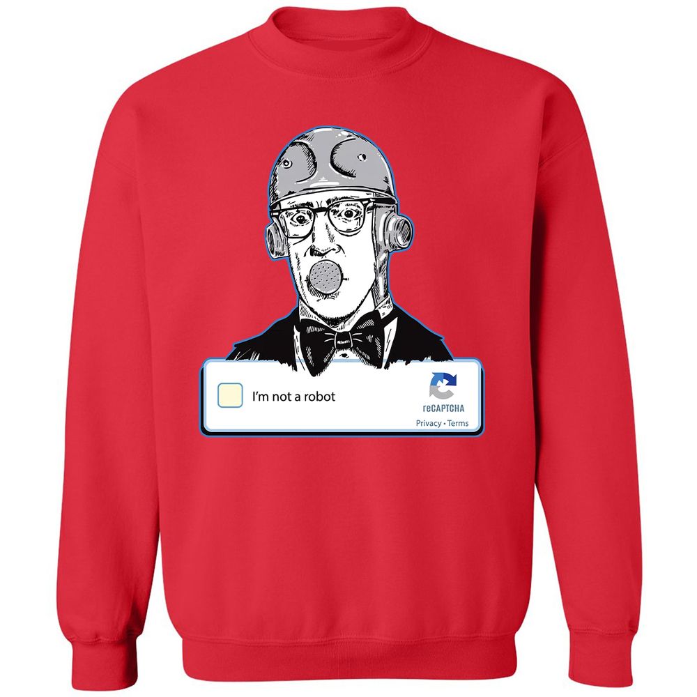 Classic Unisex Sweatshirt - FVU614PU - Red - 5