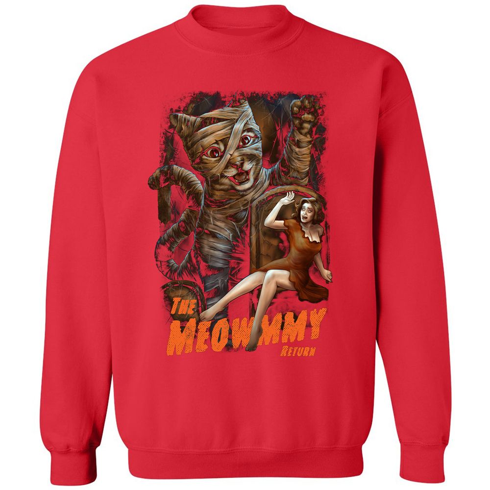Classic Unisex Sweatshirt - 1HP8XRK5 - Red - 5