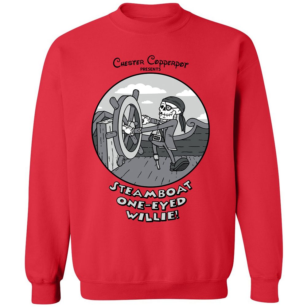 Classic Unisex Sweatshirt - 5MXMJNYH - Red - 5