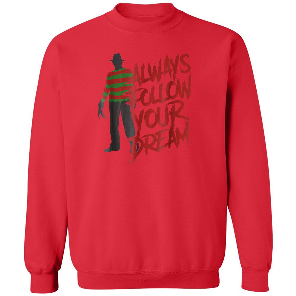 Classic Unisex Sweatshirt - 7CK7GWKR - Red - 5