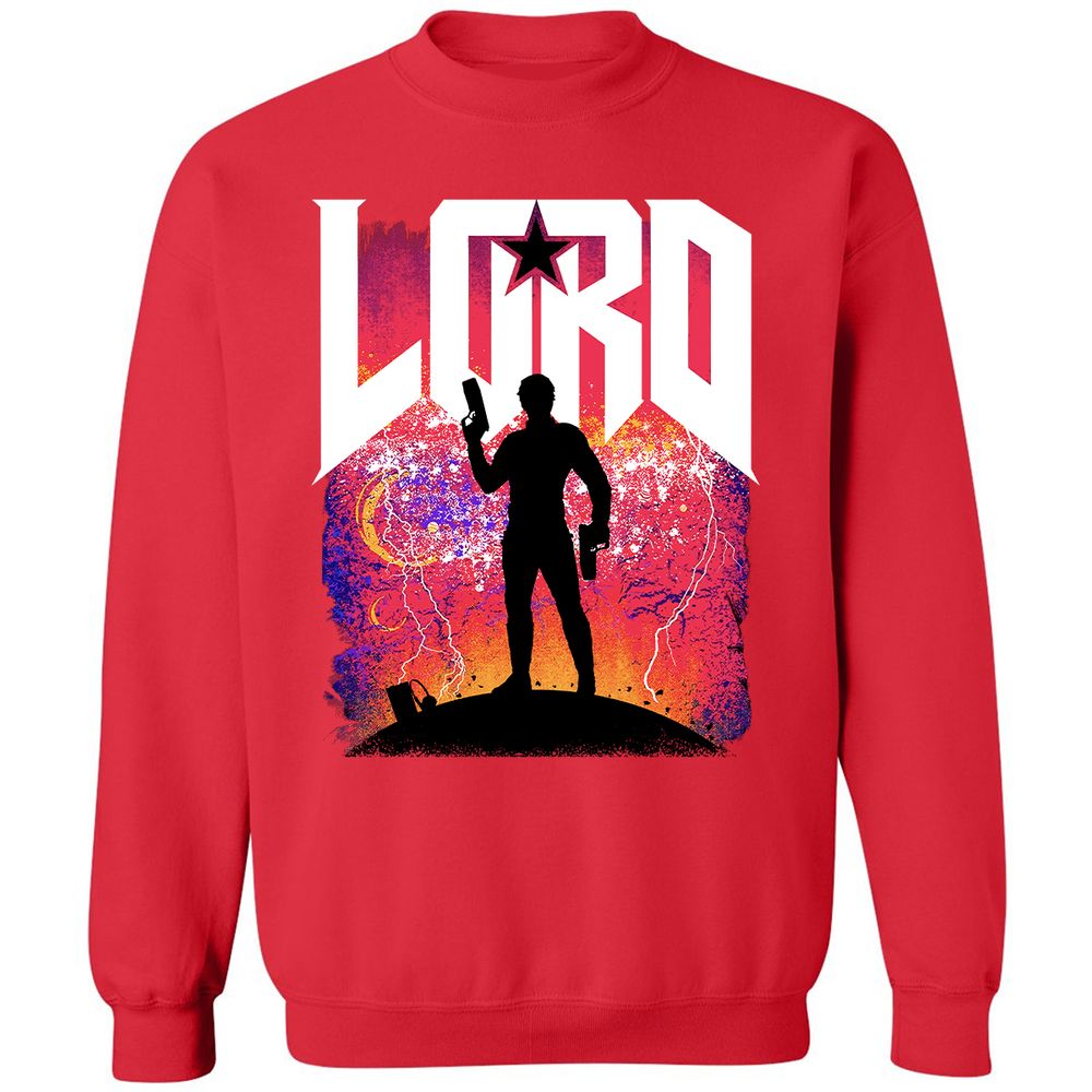 Classic Unisex Sweatshirt - MF7ARDUM - Red - 5