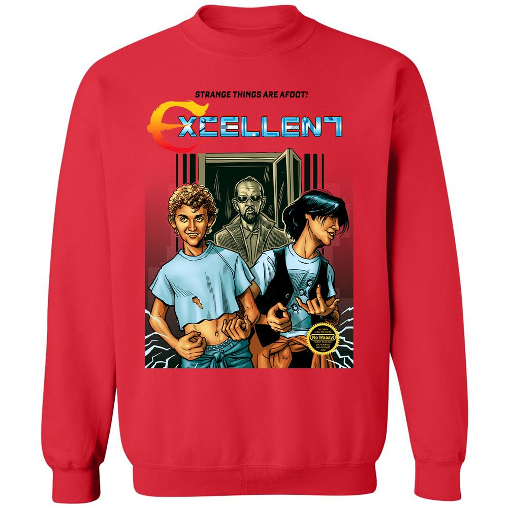 Classic Unisex Sweatshirt - E9TZ8ZZC - Red - 5