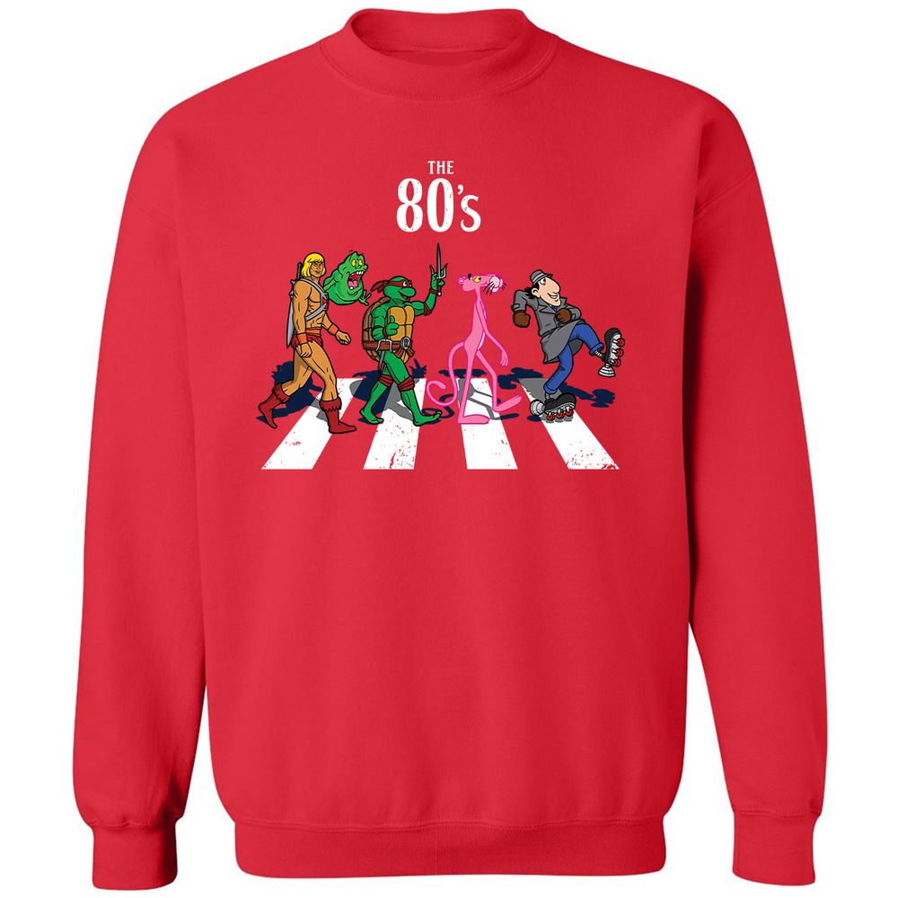 Classic Unisex Sweatshirt - HA29KV3Z - Red - 5