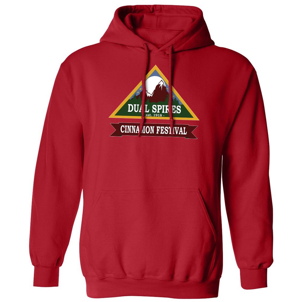 Classic Unisex Hoodie - N4L2NMJR - Red - 5
