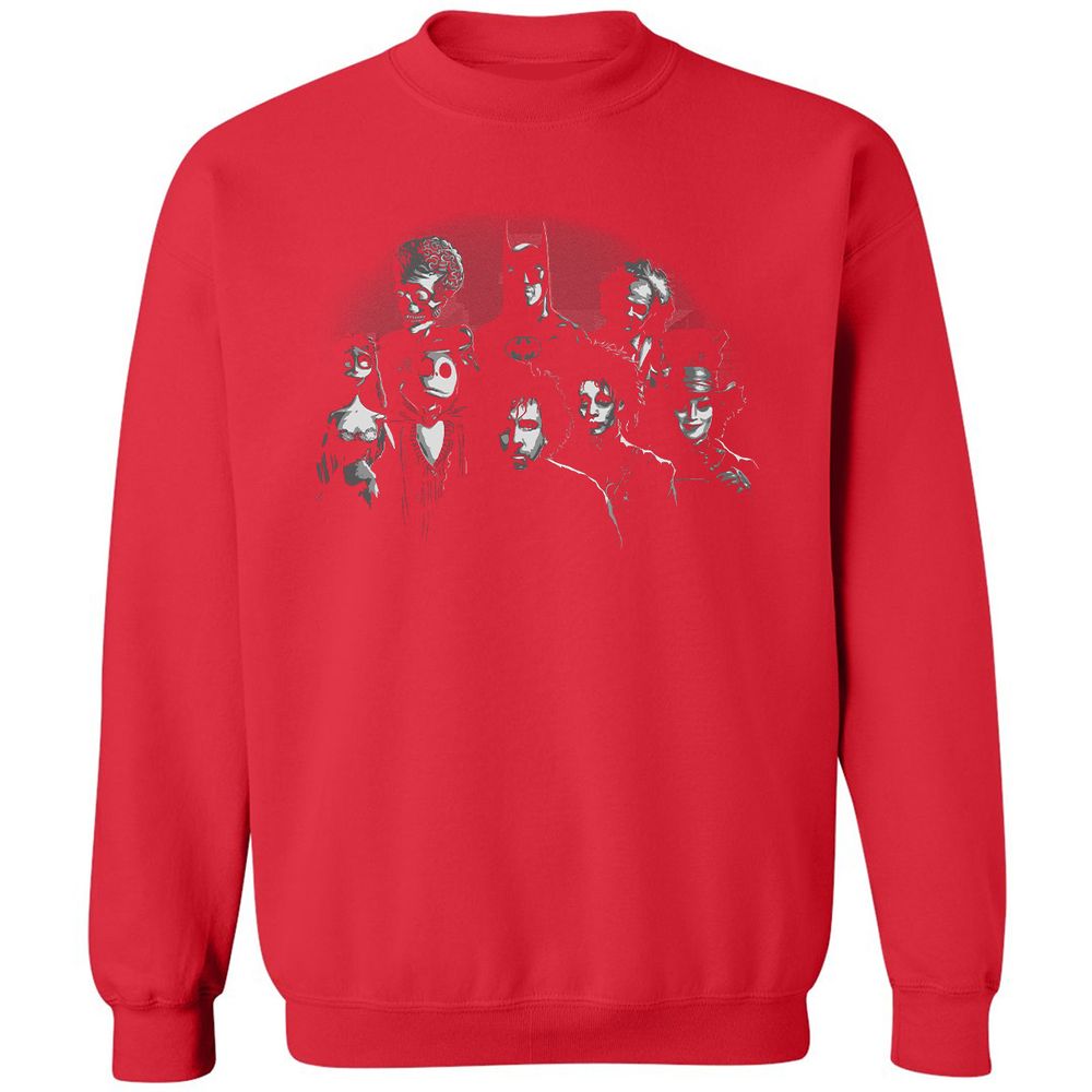 Classic Unisex Sweatshirt - D3L3YHMG - Red - 5