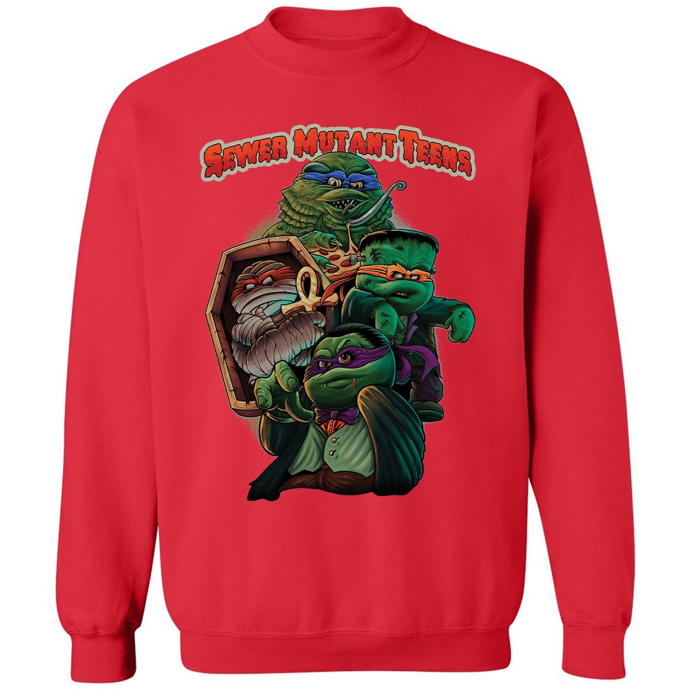 Classic Unisex Sweatshirt - AQM3DPWV - Red - 5