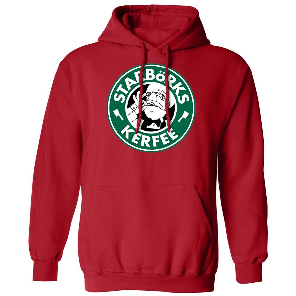 Classic Unisex Hoodie - CGA8UYFJ - Red - 5