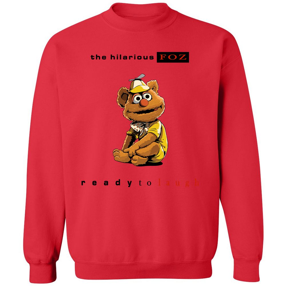 Classic Unisex Sweatshirt - 5HVZQ6KN - Red - 5