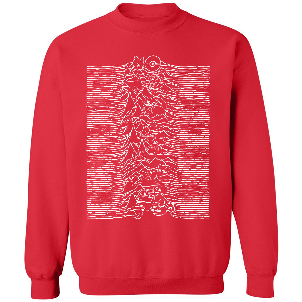 Classic Unisex Sweatshirt - JV4GTCWX - Red - 5