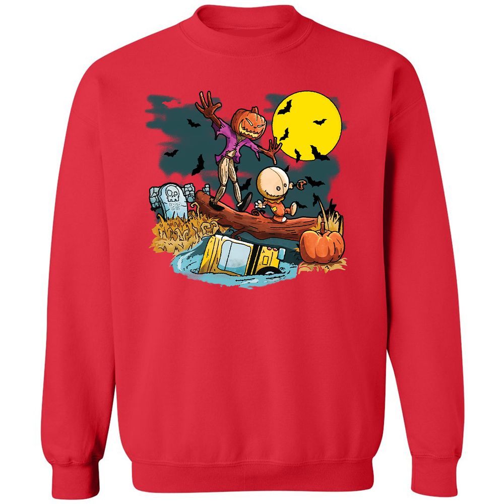Classic Unisex Sweatshirt - 92NGH9GH - Red - 5