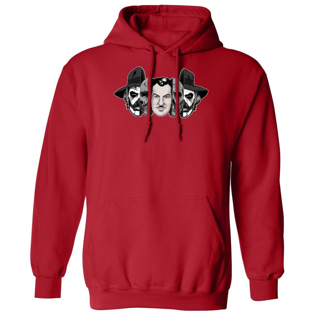 Classic Unisex Hoodie - KWVYDRCF - Red - 5