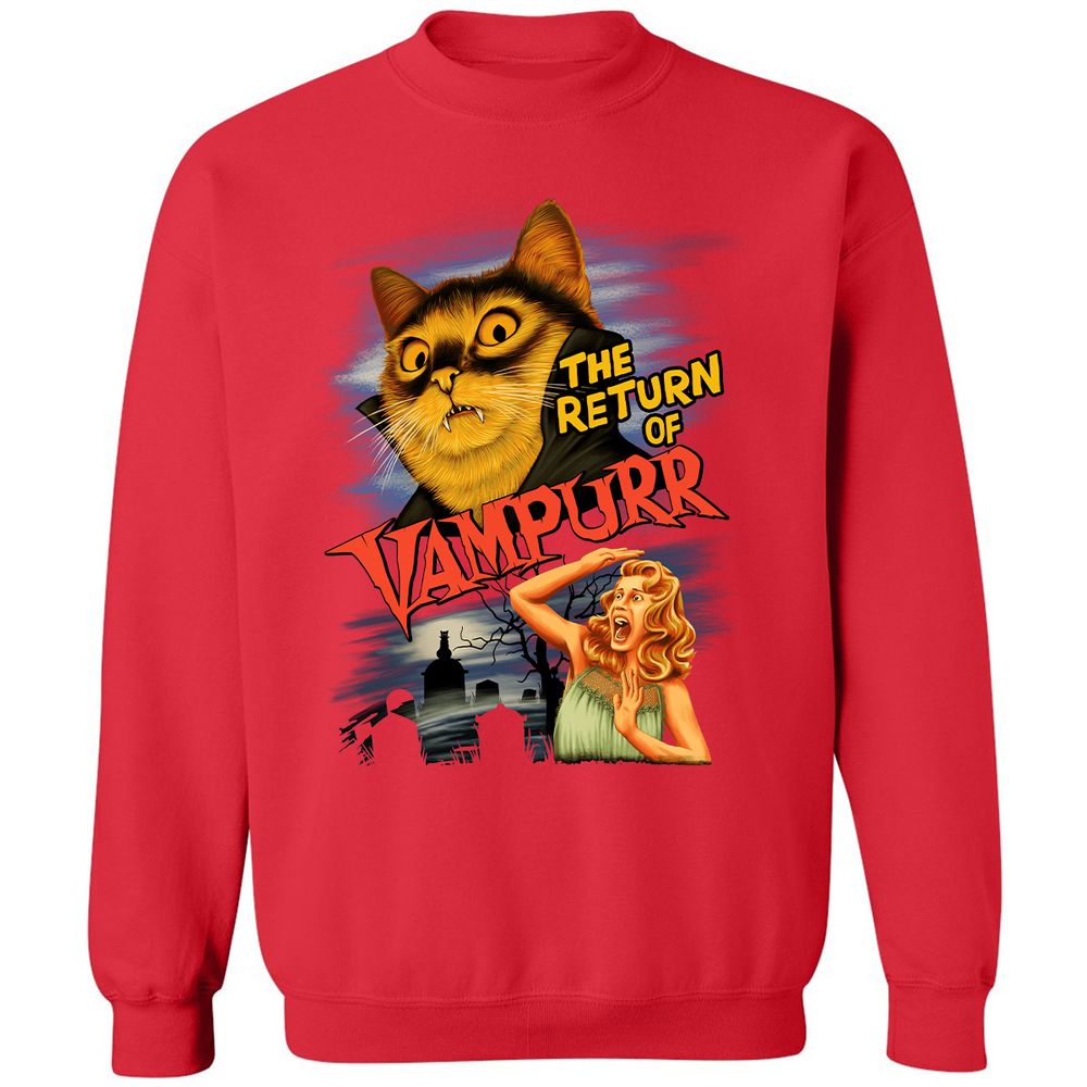 Classic Unisex Sweatshirt - 7YFAXTG3 - Red - 5