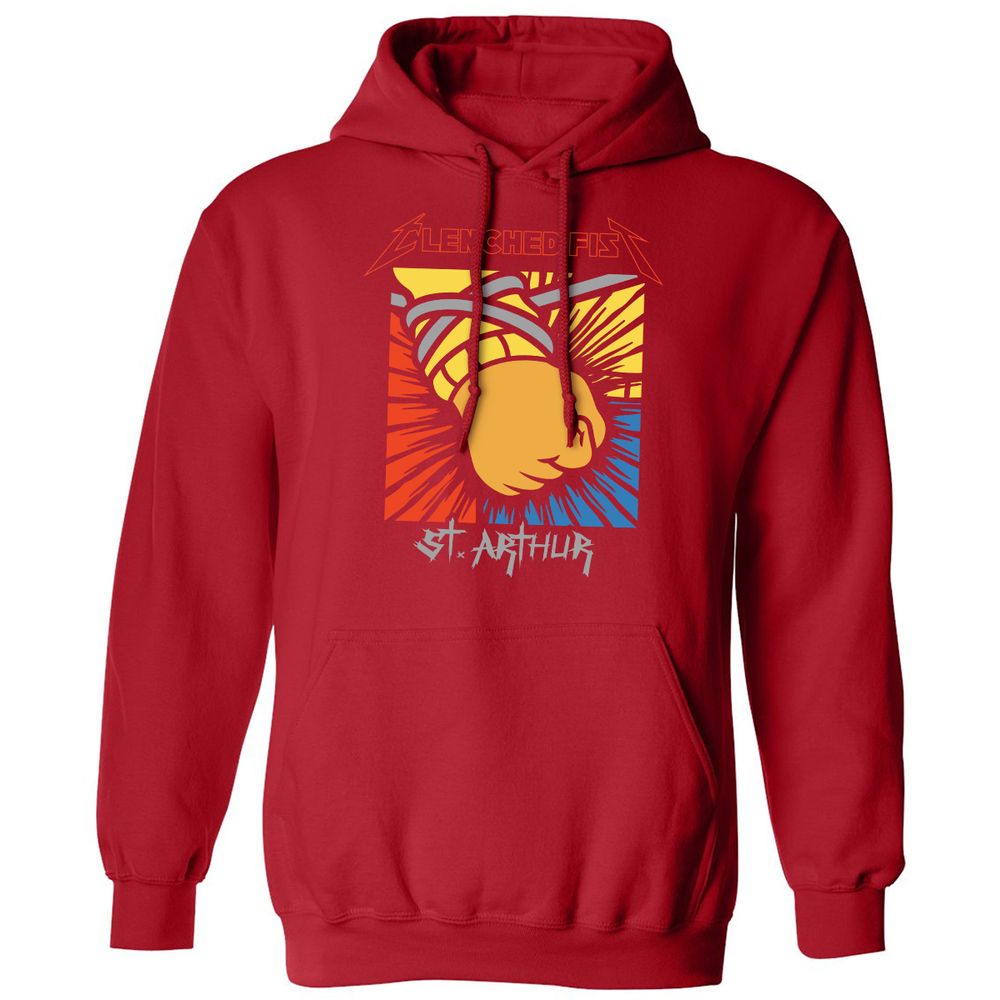 Classic Unisex Hoodie - LLAQKJKC - Red - 5