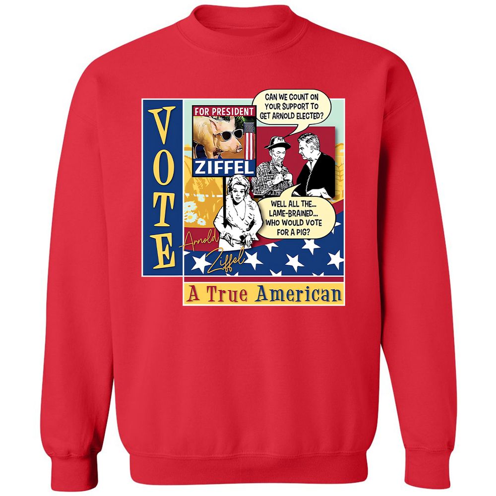 Classic Unisex Sweatshirt - BLHQLCJ3 - Red - 5