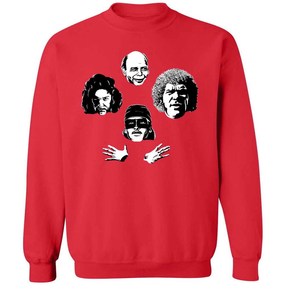 Classic Unisex Sweatshirt - VHHZXGMF - Red - 5