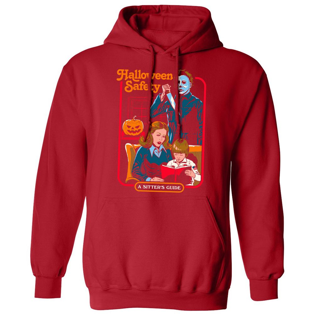 Classic Unisex Hoodie - EPQACM5B - Red - 5