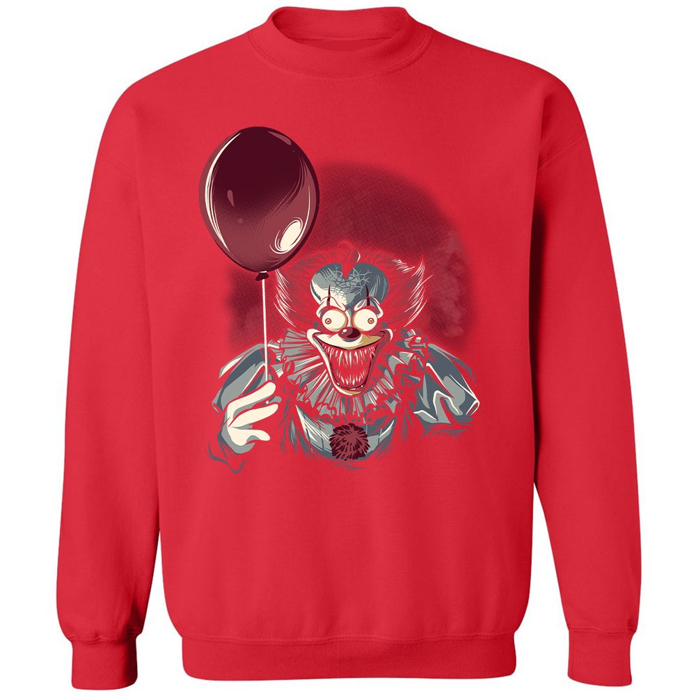Classic Unisex Sweatshirt - AZUQR4WF - Red - 5