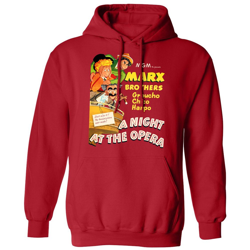 Classic Unisex Hoodie - ZGMVFP21 - Red - 5