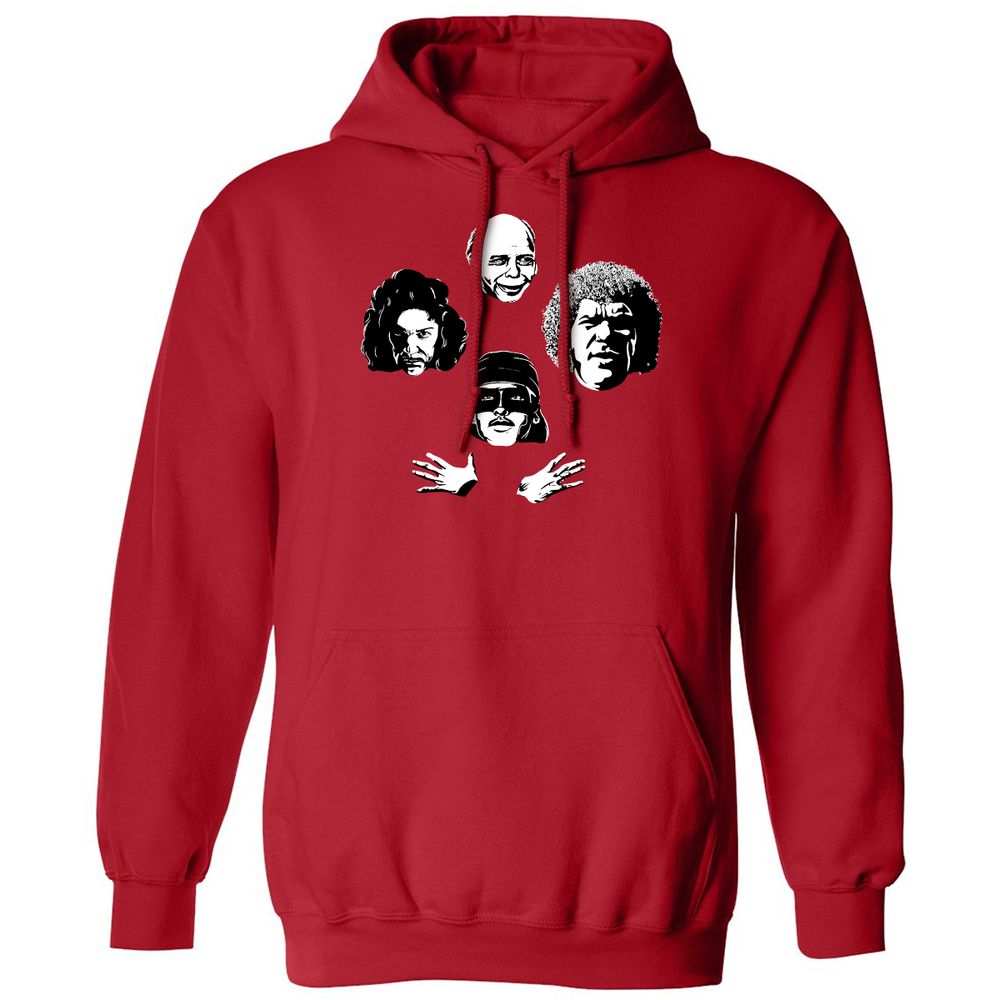 Classic Unisex Hoodie - UVLCN8DG - Red - 5