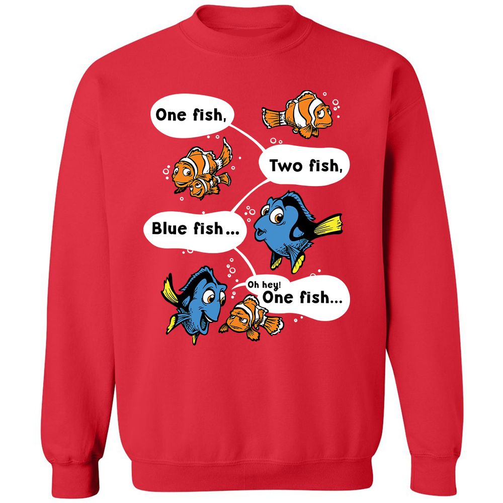Classic Unisex Sweatshirt - PSDPX3C4 - Red - 5