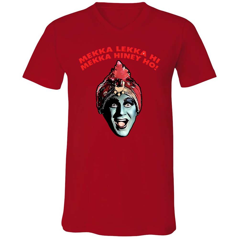 Unisex V-Neck T-Shirt - BLTT27H3 - Red - 5