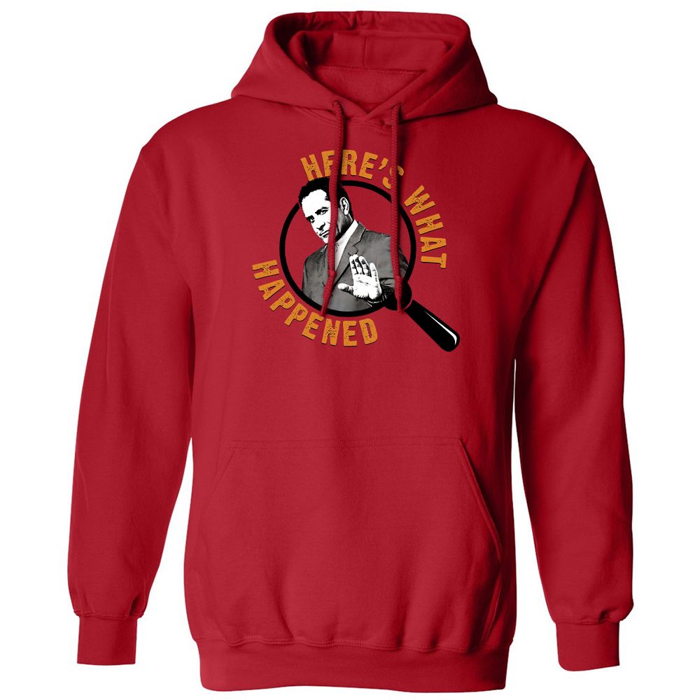 Classic Unisex Hoodie - M12UZV77 - Red - 5