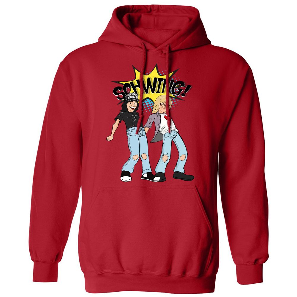 Classic Unisex Hoodie - 2X6GVNLF - Red - 5