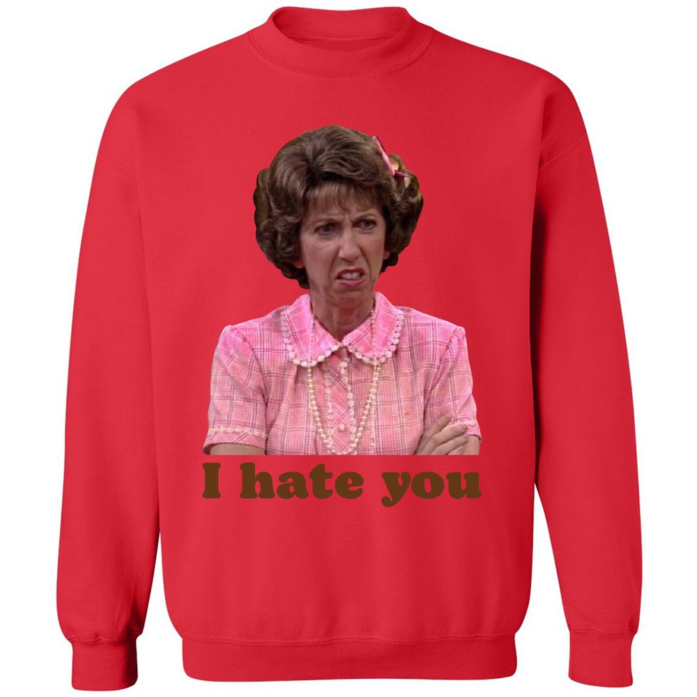 Classic Unisex Sweatshirt - WYPT3T6T - Red - 5