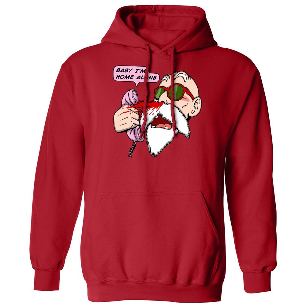 Classic Unisex Hoodie - PTPBYEMR - Red - 5
