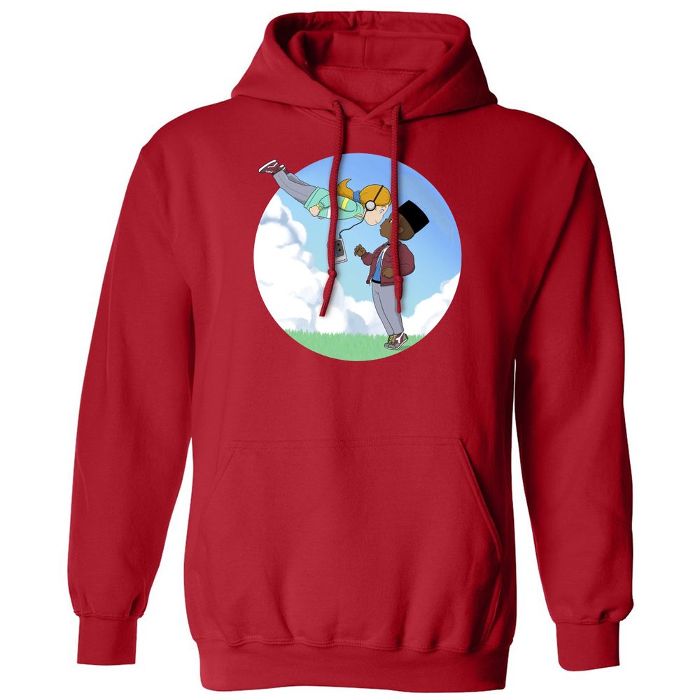 Classic Unisex Hoodie - C2LHYQK5 - Red - 5