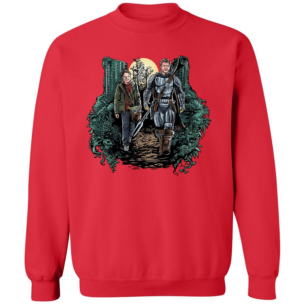 Classic Unisex Sweatshirt - NTAJ34GA - Red - 5