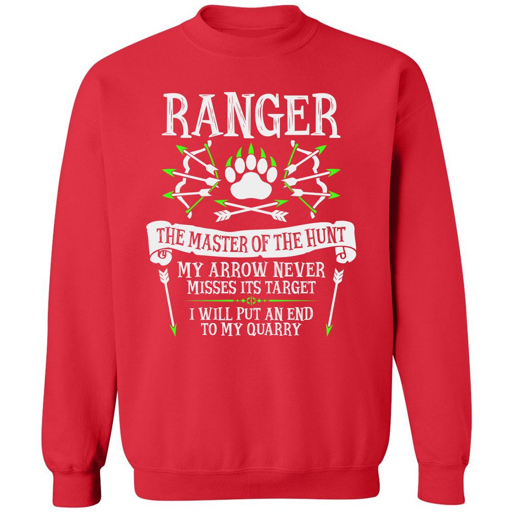 Classic Unisex Sweatshirt - HDT9UBG9 - Red - 5