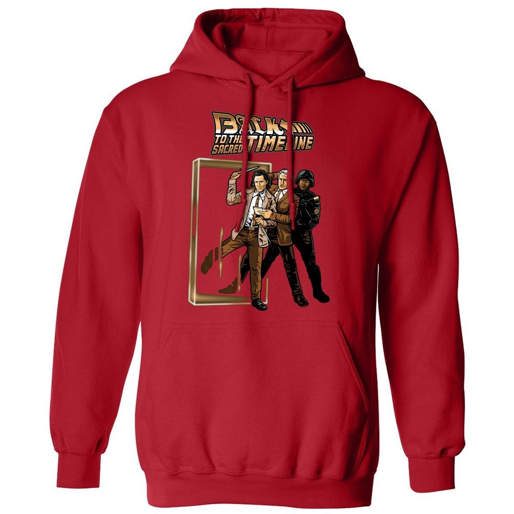 Classic Unisex Hoodie - M6FZT96A - Red - 5