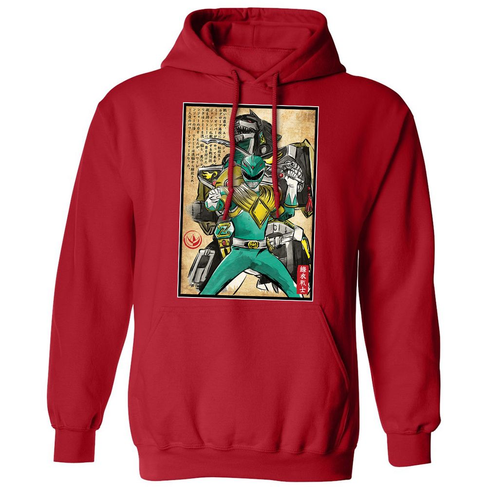 Classic Unisex Hoodie - XD96H3RM - Red - 5