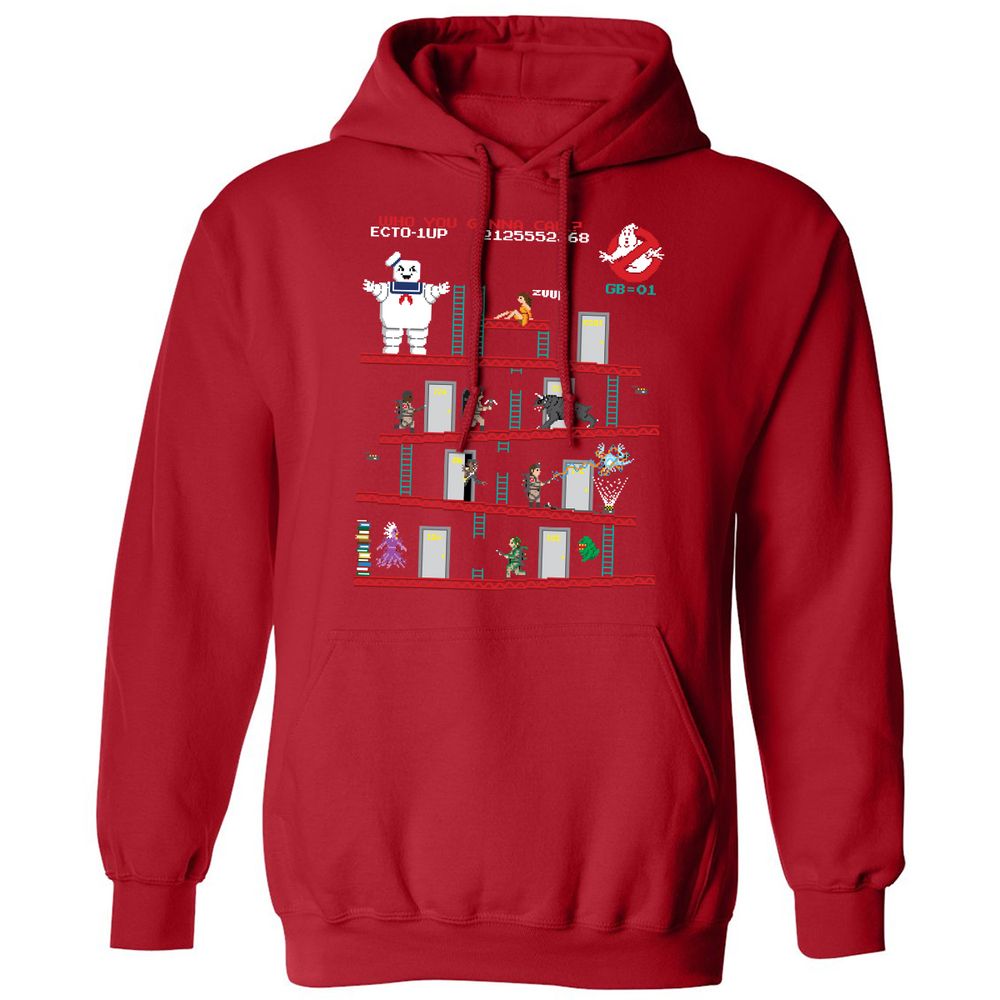 Classic Unisex Hoodie - 73Q2YXEV - Red - 5