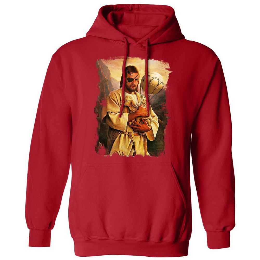 Classic Unisex Hoodie - QKZJ8BJY - Red - 5
