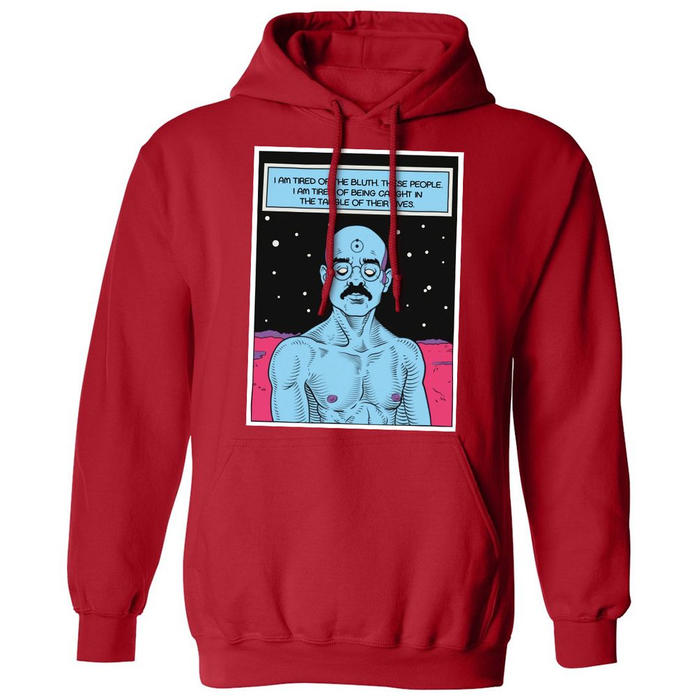 Classic Unisex Hoodie - KM1ZRNDQ - Red - 5
