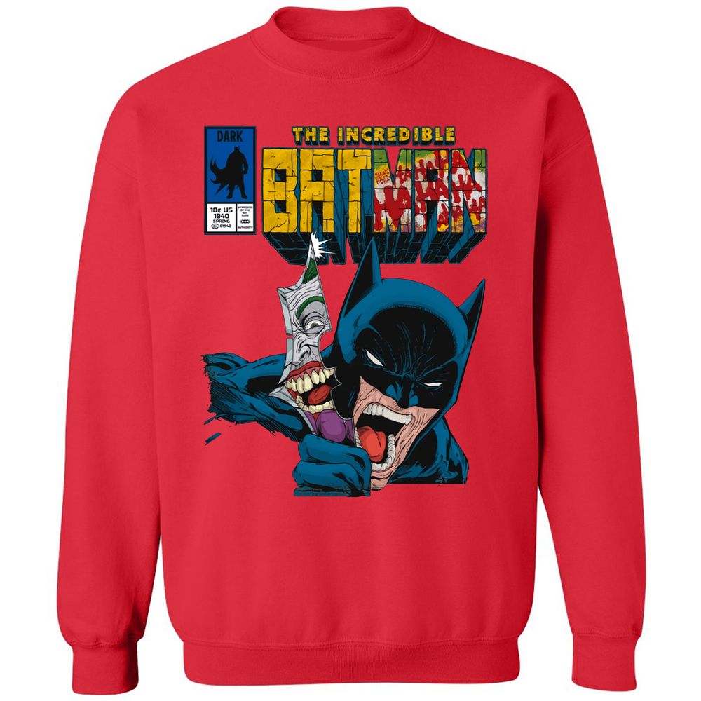 Classic Unisex Sweatshirt - RBRYTHHG - Red - 5