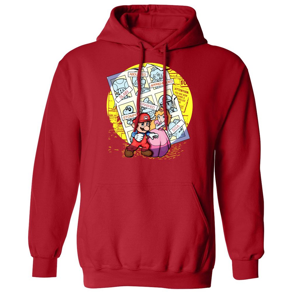 Classic Unisex Hoodie - PCH3ZJ1Z - Red - 5