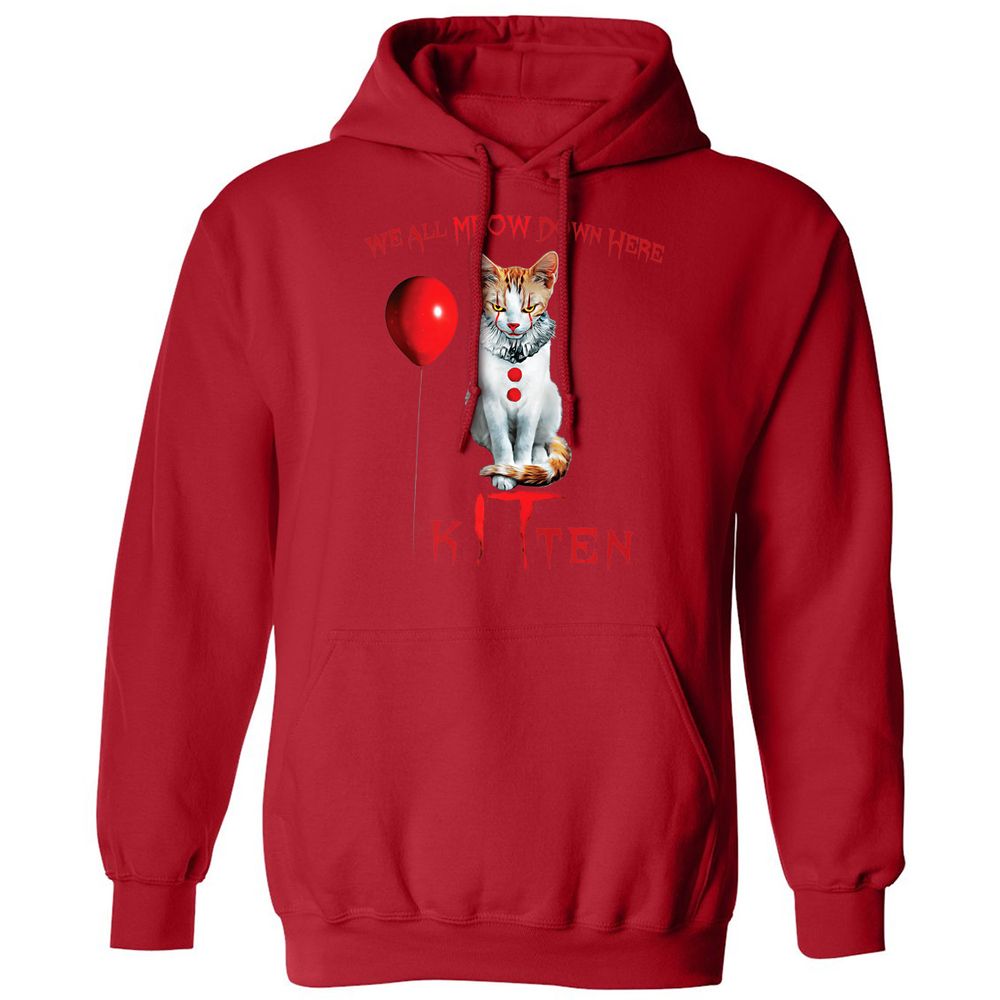 Classic Unisex Hoodie - GUH4RF65 - Red - 5