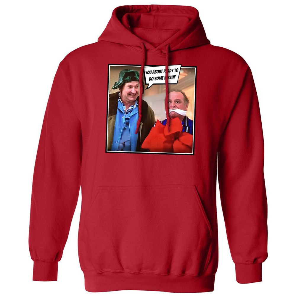 Classic Unisex Hoodie - 7SVF7DDF - Red - 5
