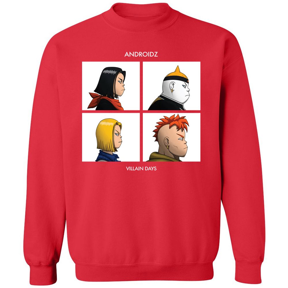 Classic Unisex Sweatshirt - 4ZNV3P7L - Red - 5