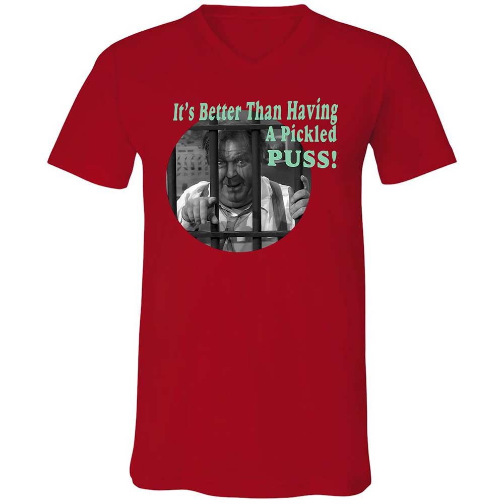 Unisex V-Neck T-Shirt - 4NK3H2BA - Red - 5